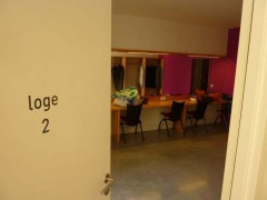 entrée des loges