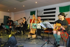 Concert irlandais par Fir Bolg