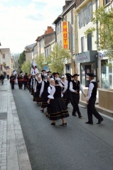 défilé aller