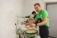 et pendant ce temps-là, les galettes se garnissent