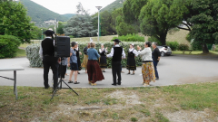 09/06/2023 : Spectacle à la maison de retraite de Cruas (07)